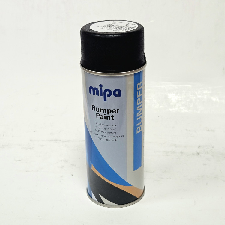 Bumper Paint 1K Структурная краска для бампера чёрная 400мл аэрозоль (6шт/кор)