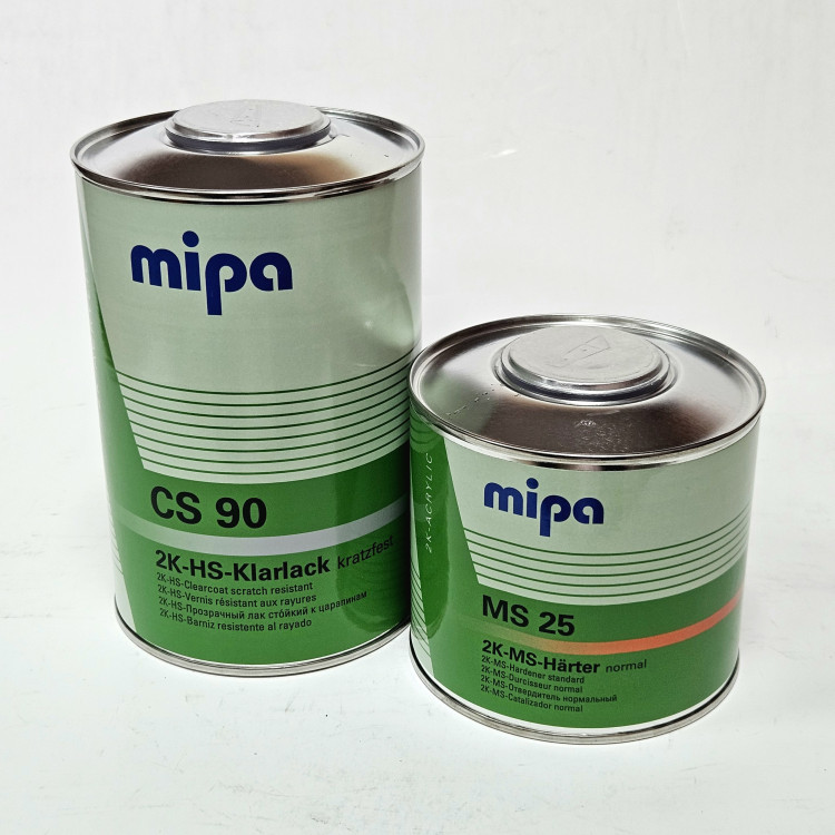 CS 90 2K-HS-Klarlack Лак акриловый стойкий к царапинам с отвердителем MS 25 2K-MS-Harter 1,5л