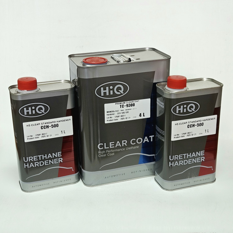 Комплект лака TC-9300 Premium Clearcoat 2:1 Акрил-уретановый лак HIQ 4L c отвердителем CCH-500 2л (KIT 6L)