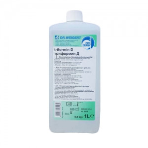 СПИРТОВОЙ ДЕЗИНФЕКТАНТ ДЛЯ РУК "TRIFORMIN D" (1Л.)