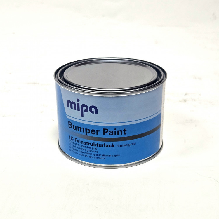 Bumper Paint 1K Структурная краска для бампера тёмно-серая 0,5л